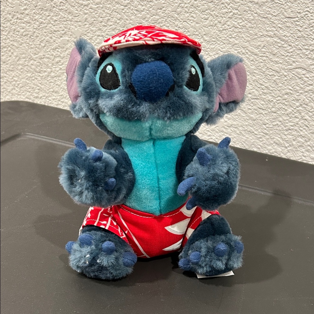 Disney Blue and Red Stitch Plush Toy
